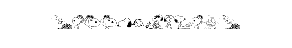 Fuente Snoopy Dings.ttf