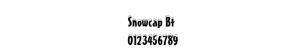 Fuente Snowcap Bt.ttf