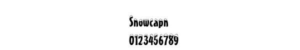 Fuente Snowcapn.ttf