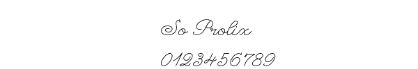 Fuente So Prolix.ttf