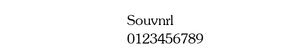 Fuente Souvnrl.ttf