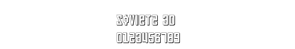 Fuente Soviet2 3D.ttf