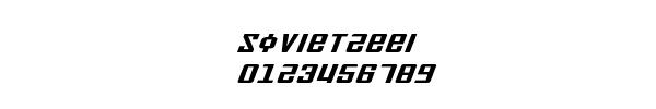 Fuente Soviet2eei.ttf