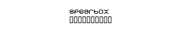 Fuente Spearbox.ttf