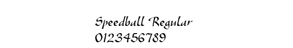 Fuente Speedball Regular.ttf