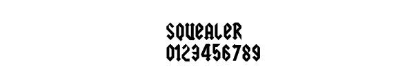 Fuente Squealer.ttf