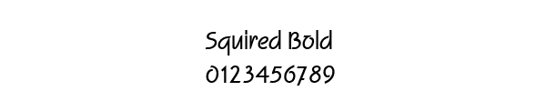 Fuente Squired Bold.ttf