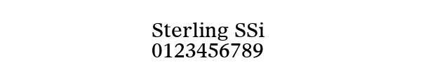 Fuente Sterling SSi.ttf