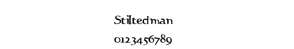 Fuente Stiltedman .ttf
