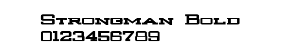 Fuente Strongman Bold.ttf