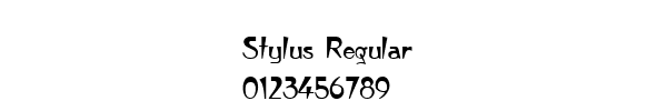 Fuente Stylus Regular.ttf