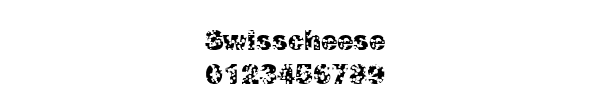 Fuente Swisscheese.ttf