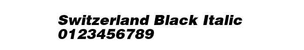 Fuente Switzerland Black Italic.ttf