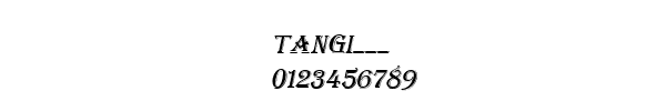 Fuente TANGI___.TTF