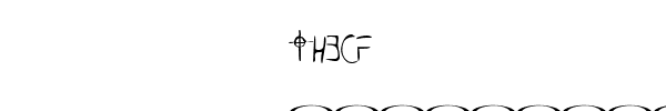 Fuente THECF.TTF