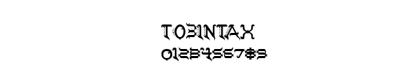 Fuente TOBINTAX.TTF