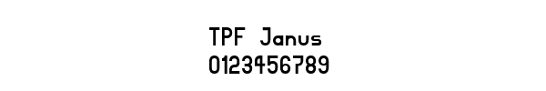 Fuente TPF Janus.ttf