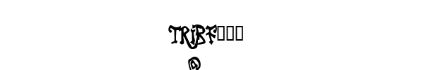 Fuente TRIBF___.TTF