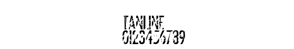 Fuente Tanline.ttf