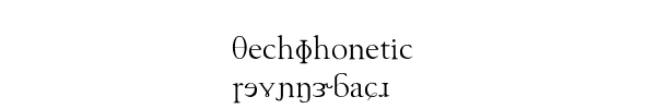 Fuente TechPhonetic.ttf