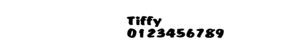 Fuente Tiffy.ttf