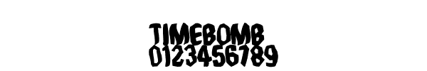Fuente Timebomb.TTF