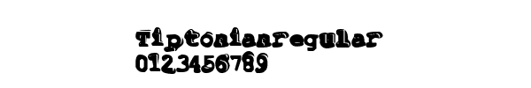 Fuente Tiptonianregular.ttf