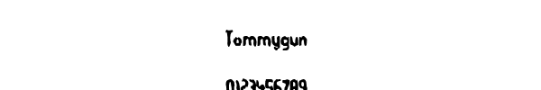 Fuente Tommygun.ttf