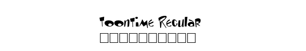 Fuente Toontime Regular.ttf