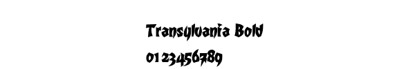 Fuente Transylvania Bold.ttf