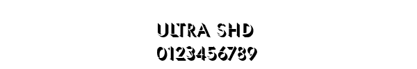 Fuente ULTRA SHD.TTF