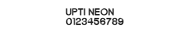 Fuente UPTI NEON.TTF