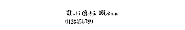Fuente Uechi-Gothic Medium.ttf
