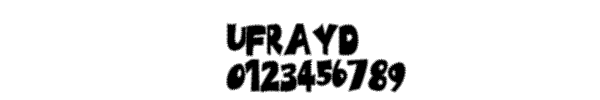 Fuente Ufrayd.ttf