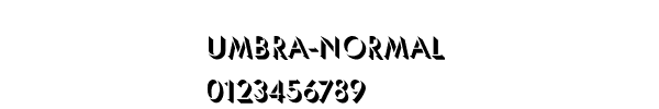 Fuente Umbra-Normal.ttf