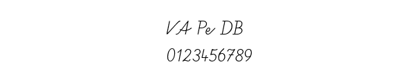 Fuente VA Pe DB.ttf