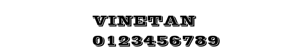 Fuente VINETAN.TTF