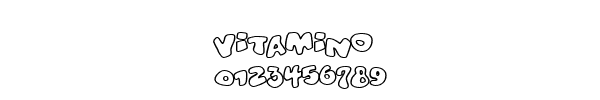 Fuente VITAMINO.TTF