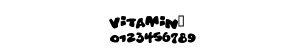 Fuente VITAMIN_.TTF