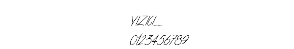Fuente VIZICI__.TTF