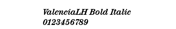 Fuente ValenciaLH Bold Italic.ttf