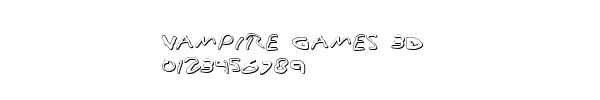 Fuente Vampire Games 3D.ttf