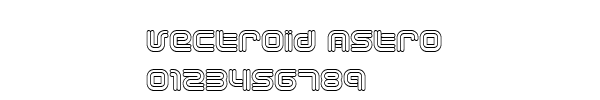Fuente Vectroid Astro.ttf