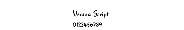 Fuente Verona Script.ttf