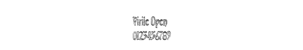 Fuente Virile Open.ttf