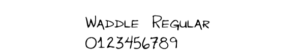 Fuente Waddle Regular.ttf