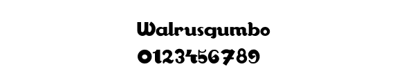 Fuente Walrusgumbo.ttf