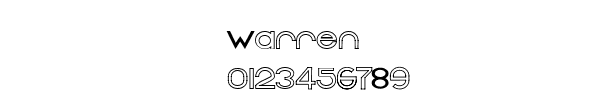 Fuente Warren.ttf