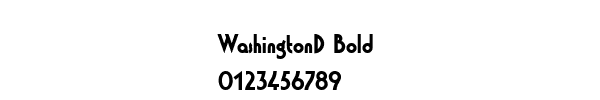 Fuente WashingtonD Bold.ttf