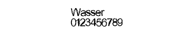 Fuente Wasser.TTF